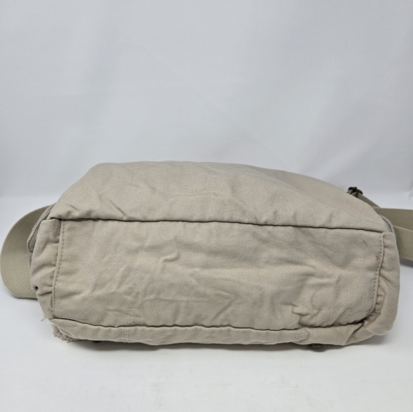 ALPHA GAMMA DELTA AGD SORORITY BEIGE KHAKI MESSENGER BAG BOOK TOTE WOMEN COTTON - Picture 8 of 16